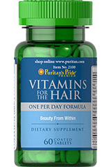 Витамины и минералы для волос Пуританс Прайд